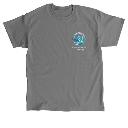 Environmental Challenge Logo Tops, a Charcoal Classic Unisex Tee