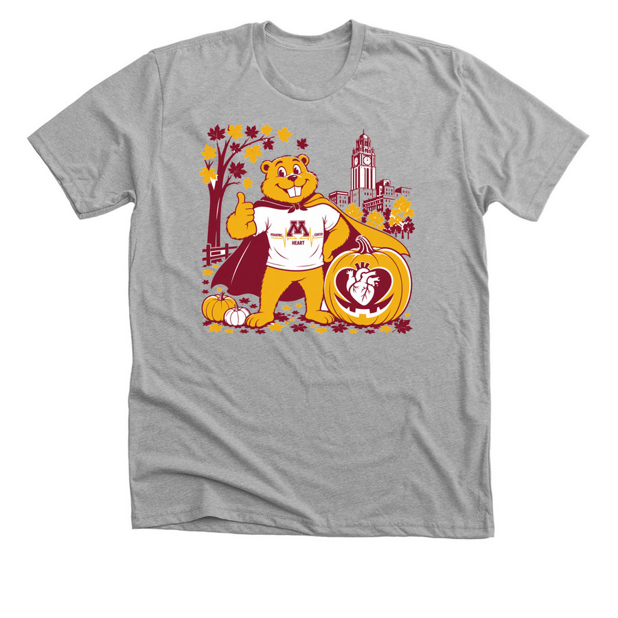 Fall Design&nbsp;, a Athletic Heather Premium Unisex Tee