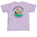 Girls' Best Friend, a Orchid Comfort Colors Unisex Tee (back-view)