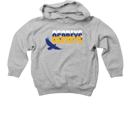 Toddler Stacked Osprey Hoodie, a Heather Toddler Pullover Hoodie