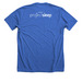 Sleep In, a Heather True Royal Premium Unisex Tee (back-view)