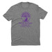 Logo Apparel Large, a Aluminum Grey Allmade Eco Triblend Unisex Tee