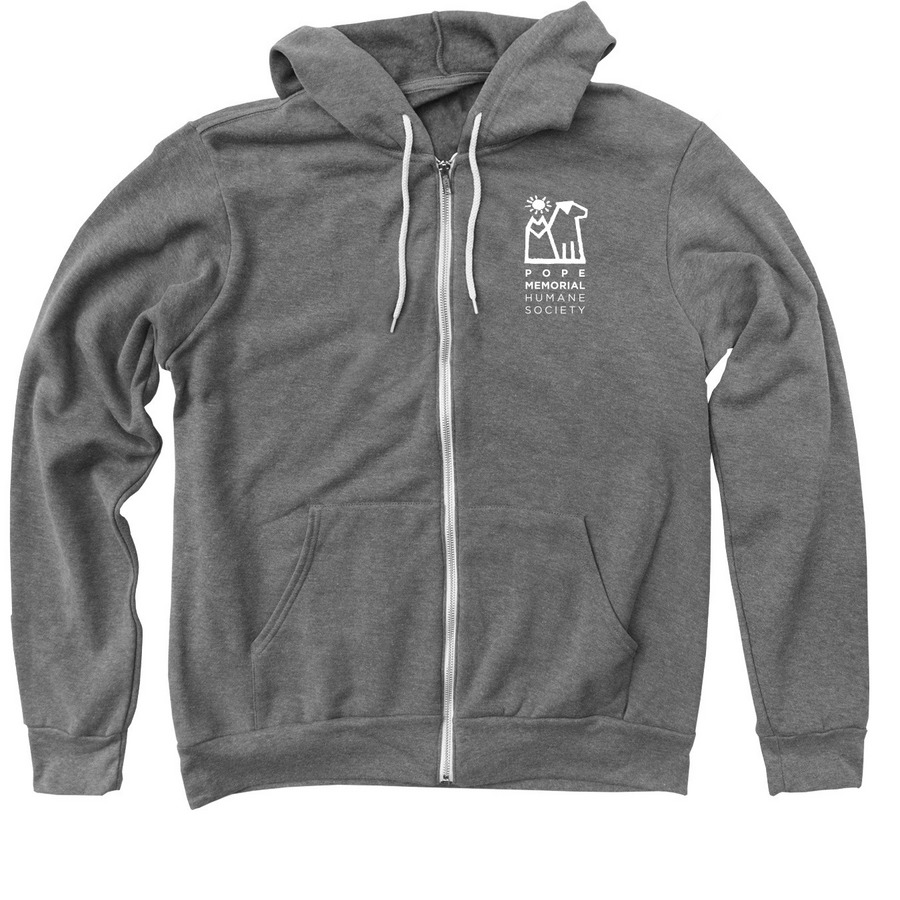 PMHS Zip-Up Hoodies!, a Deep Heather Zip Up Hoodie