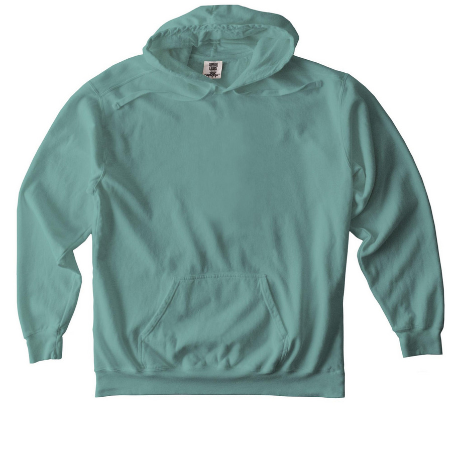 Coleman Farm, a Seafoam Comfort Colors Pullover Hoodie