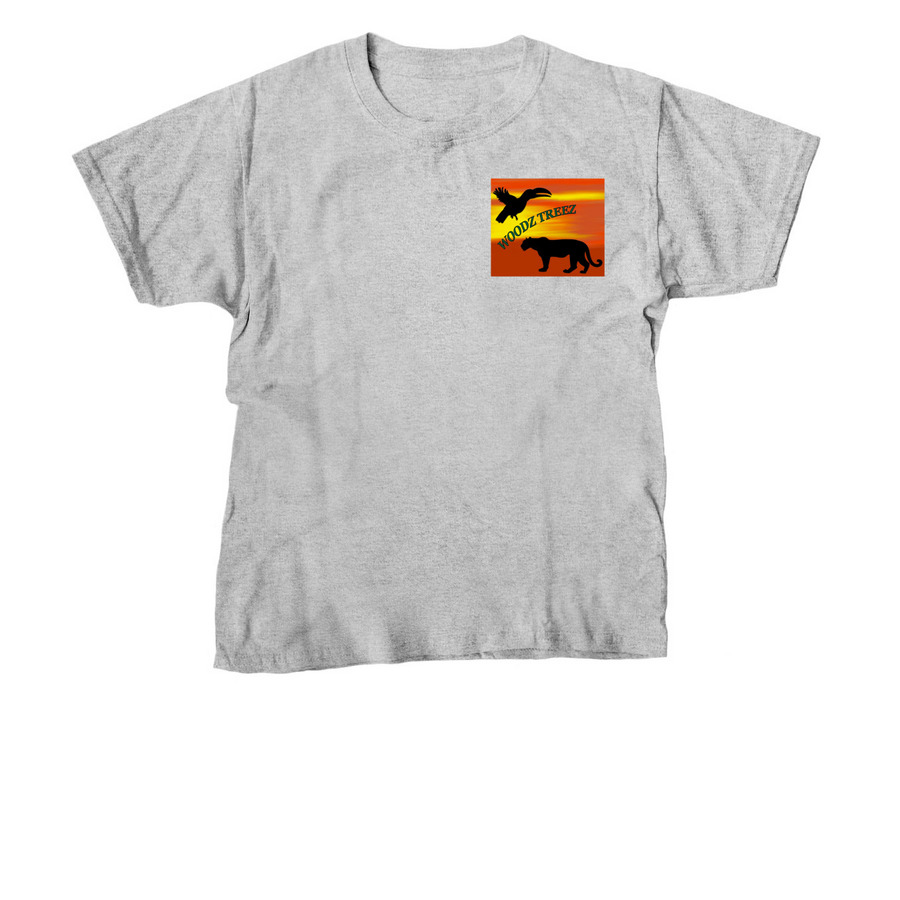 Woodz Treez Logo, a Sport Grey Youth Unisex Tee