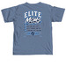 Florida Elite Moms - Dark, a Blue Jean Comfort Colors Unisex Tee (back-view)