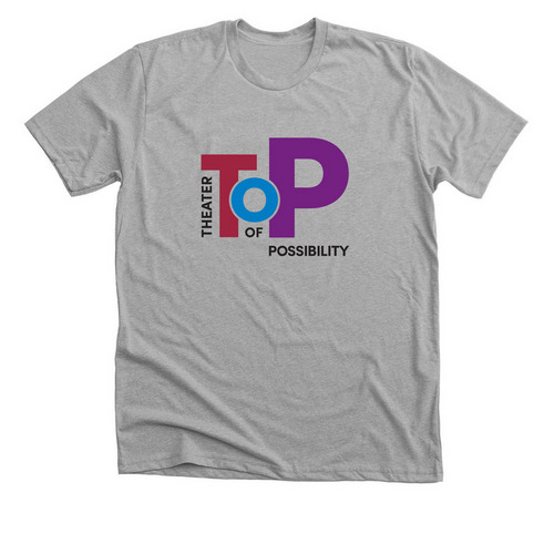 Theater of Possibility, a Athletic Heather Premium Unisex Tee