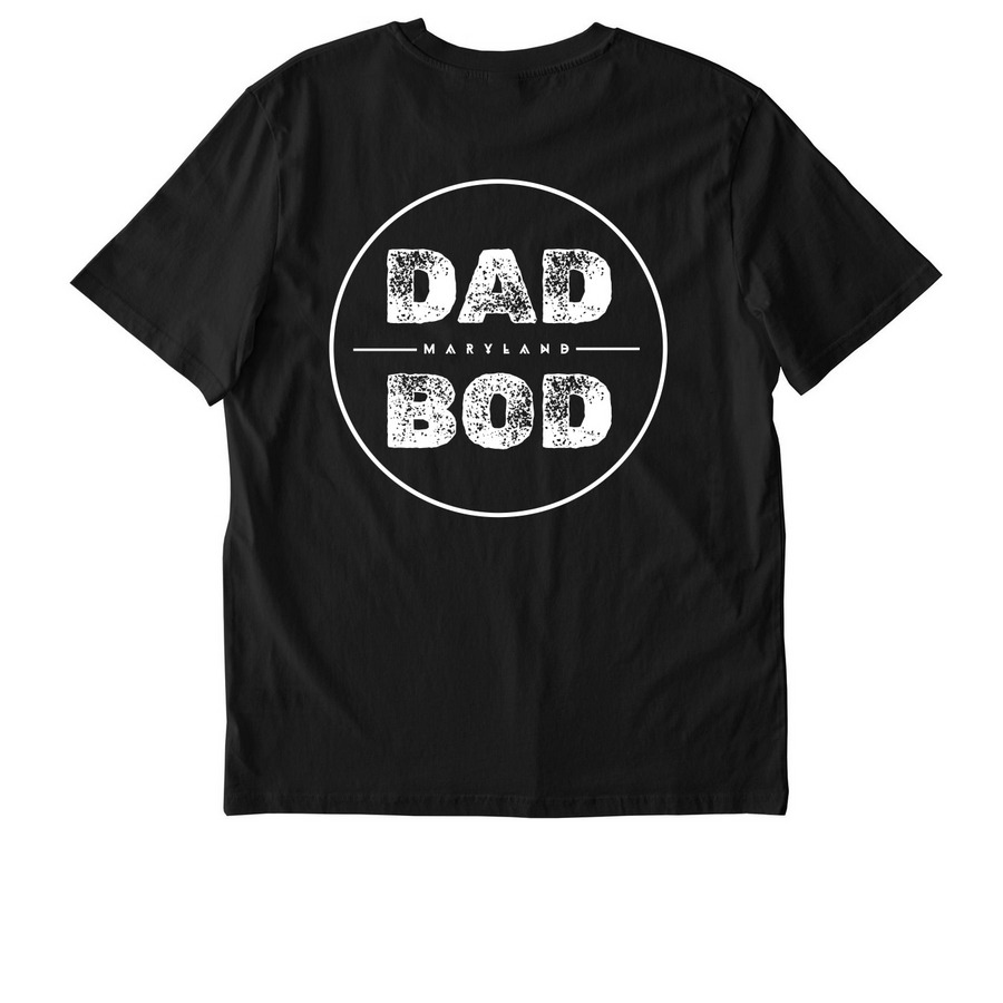 DBMD (Est. 2024), a Black Stanley/Stella Unisex Creator 2.0 Tee (back-view)