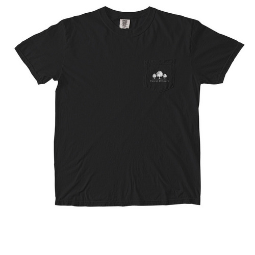 FMI Pocket Tee, a Black Comfort Colors Pocket Tee