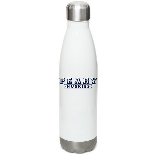 Water You Waiting For?, a White Stainless Steel Water Bottle