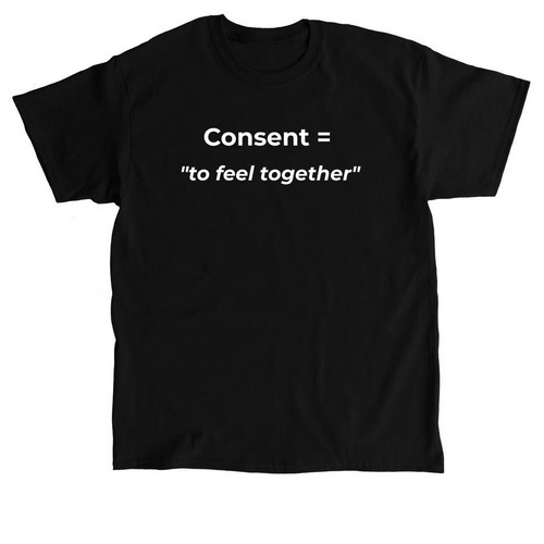 Consent Etymology, a Black Classic Unisex Tee