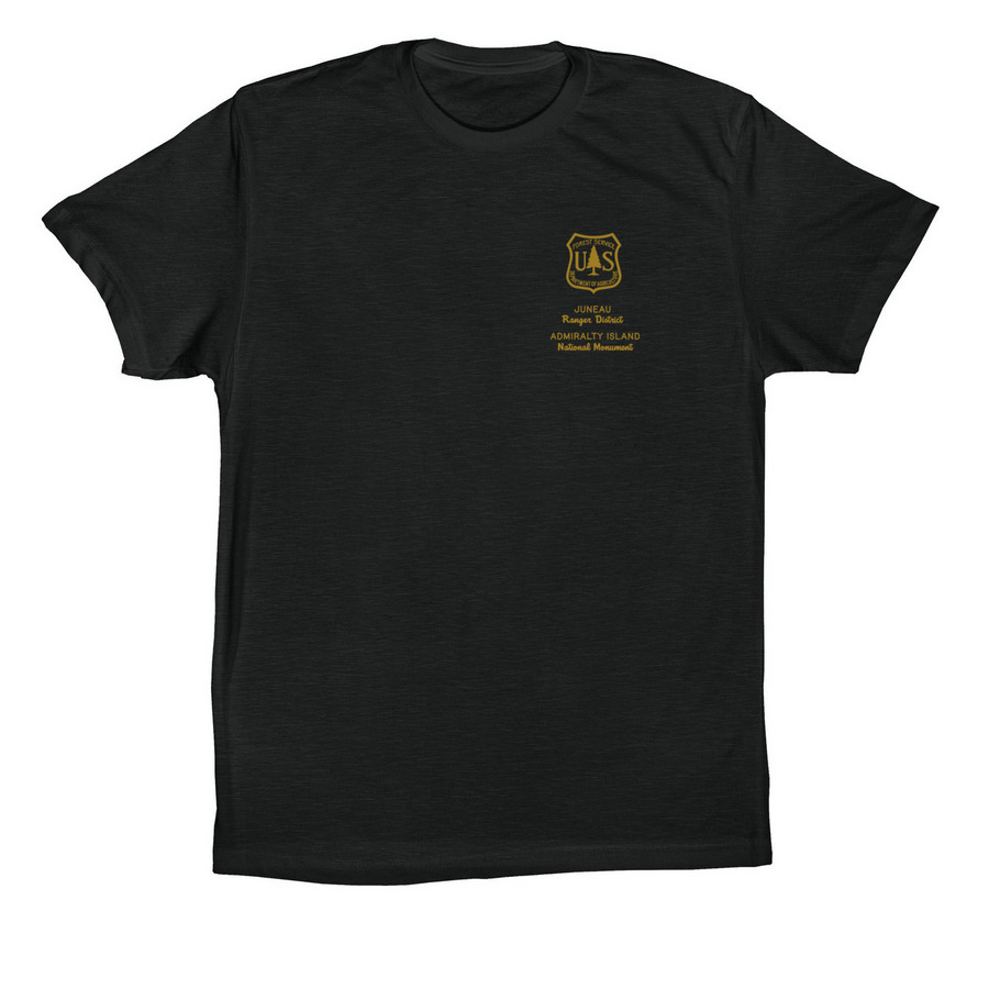 JRD ANM Printed #3, a Vintage Black Premium Cotton Tee