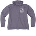 PMHS-CV Zip Up Hoodie, a Cosmic Purple Allmade Women?s Organic CVC Zip-Up Hoodie