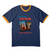 You are the devil & don?t you forget it&nbsp;, a Navy/ Gold Cotton Ringer Tee