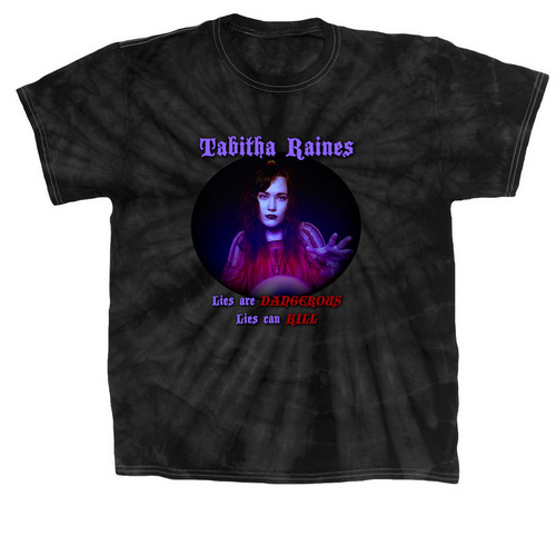 Believe In The Rain, a Black Classic Tie Dye Tee