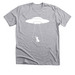Cat Going Home, a Athletic Heather Premium Unisex Tee