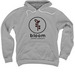 Black Logo with 2026 Artwork on Back, a Athletic Heather Premium Pullover Hoodie
