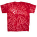 KBC Tie Dye, a Red Classic Tie Dye Tee