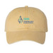 Together in Genetics, a Mustard Printed Pigment Dye Baseball Cap