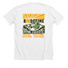 Redefine Down Syndrome, a Solid White Blend Premium Unisex Tee (back-view)