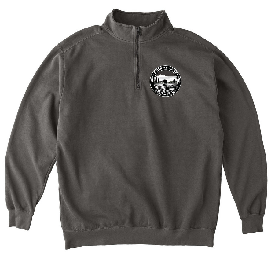 SLA shirts and tops with B/W logo, a Pepper Comfort Colors Quarter Zip Pullover