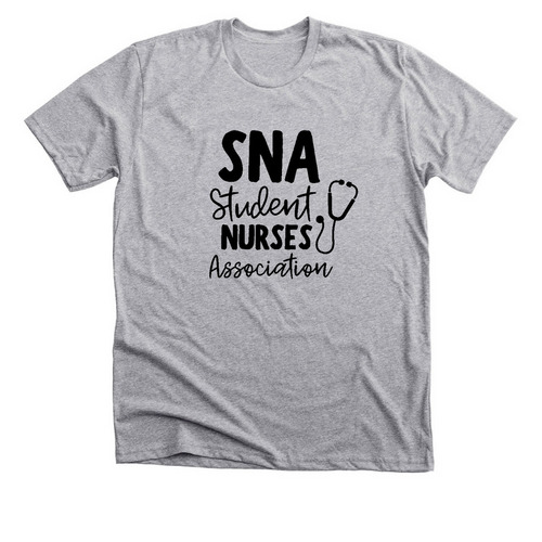SNA AT JU, a Athletic Heather Premium Unisex Tee