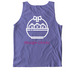Bougie Chicks, a Violet Comfort Colors Tank Top (back-view)