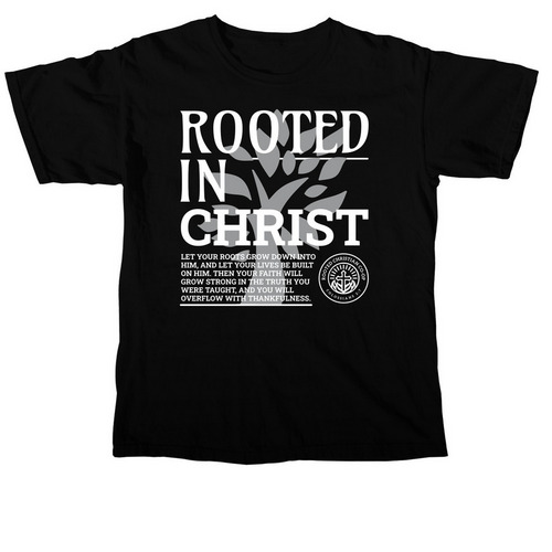 RCC - The Gray Tree 2026 (Front Only), a Black Comfort Colors Unisex Tee