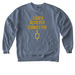 BGS L.A.C. Tops, a Blue Jean Comfort Colors Crewneck Sweatshirt