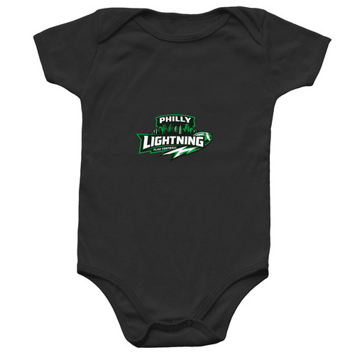 Lightning Baby, a Black Infant Onesie