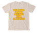 Ribbon Pocket Tee, a Ivory Comfort Colors Pocket Tee (back-view)