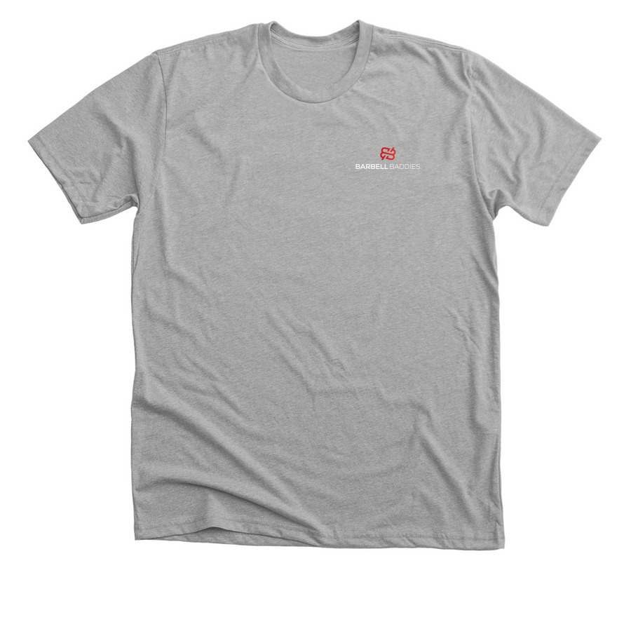 BADDIE ? noun., a Athletic Heather Premium Unisex Tee