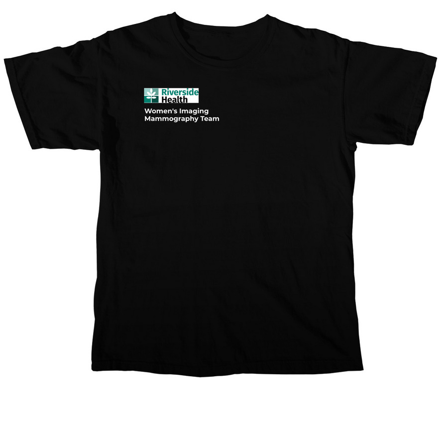 RSMH MAMMO, a Black Comfort Colors Unisex Tee