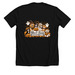 Halloween Shirts Design 1, a Solid Black Blend Premium Unisex Tee (back-view)