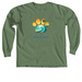 Rescue Adopt Love Long Sleeve Tee, a Hemp Comfort Colors Long Sleeve Tee