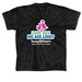 Easily Distracted By Dogs, a Black Classic Tie Dye Tee (back-view)