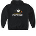 Puffins Hoodie, a Black Gildan Softstyle Pullover Hoodie