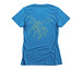 Wild Hornets Stinger Collection, a Turquoise Women's Slim Fit Tee (back-view)