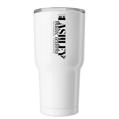 LML Tumbler, a White Insulated Tumbler