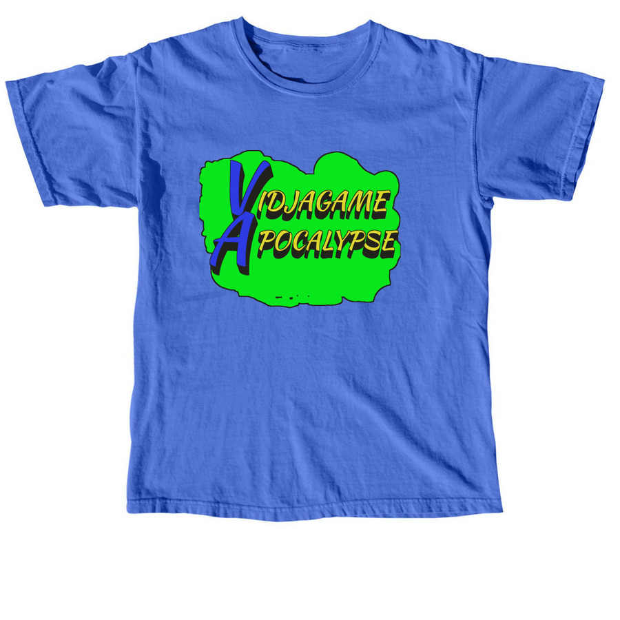 VGA Double Dare Shirt, a Flo Blue Comfort Colors Unisex Tee