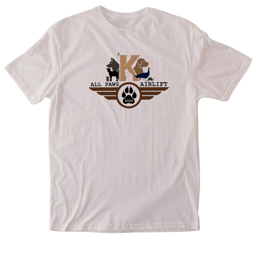 All Paws Airlift 2024 (soft styles), a Ice Grey Softstyle Cotton Tee