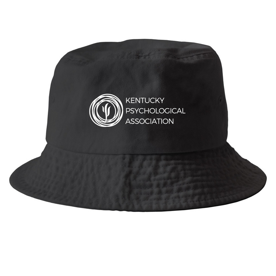 KPA Hat, a Black Printed Bucket Hat