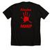 Front/back Alaska MMIP&nbsp;, a Solid Black Blend Premium Unisex Tee (back-view)