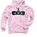 LIKE ITS A HABIT Bunny Graphic, a Light Pink Pullover Hoodie