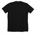 Warm Beach Logo Collection, a Solid Black Blend Premium Unisex Tee (back-view)