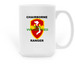 Vietnam Vet Radio, a White Large Coffee Mug