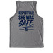 Florida Elite - Safe, a Aluminum Grey Allmade Eco Triblend Tank (back-view)