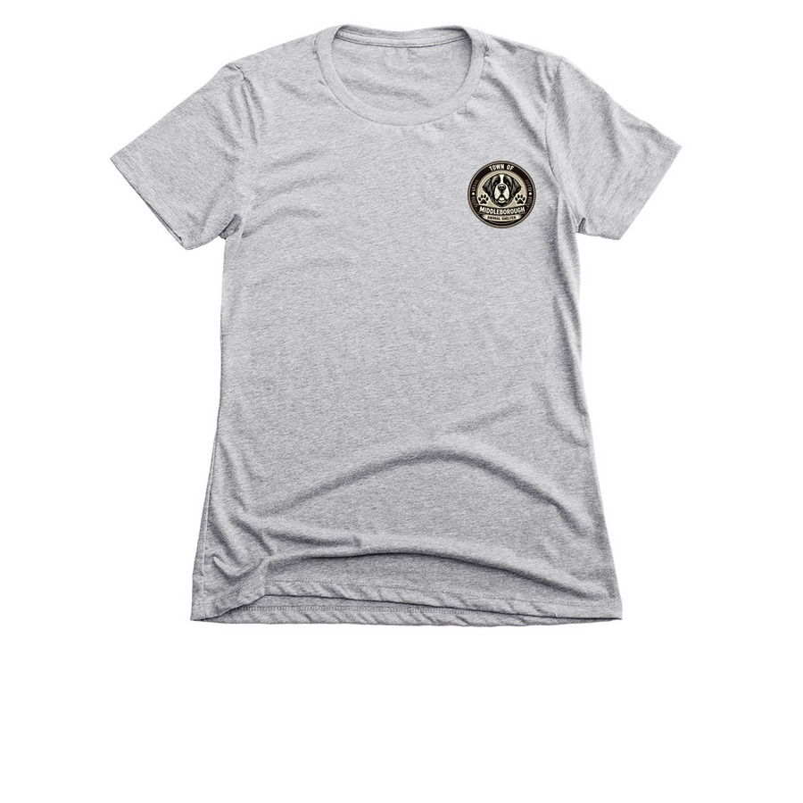 Animal Shelter - Dog Lovers, a Dark Heather Grey Women's Slim Fit Tee