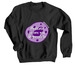 Medicate before you degranulate- Pt. Inspired, a Black Crewneck Sweatshirt