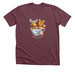 2026 Autumn Antics&nbsp;AOP Merch, a Heather Maroon Premium Unisex Tee
